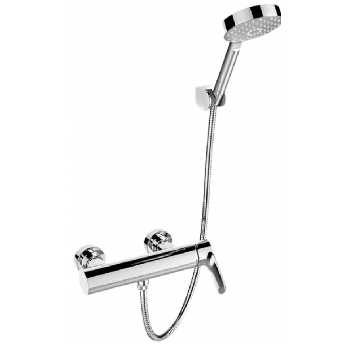 Kohler K-72351T-4-CP ALEO掛牆式淋浴龍頭：耐用金屬，陶瓷閥芯，防腐耐刮擦